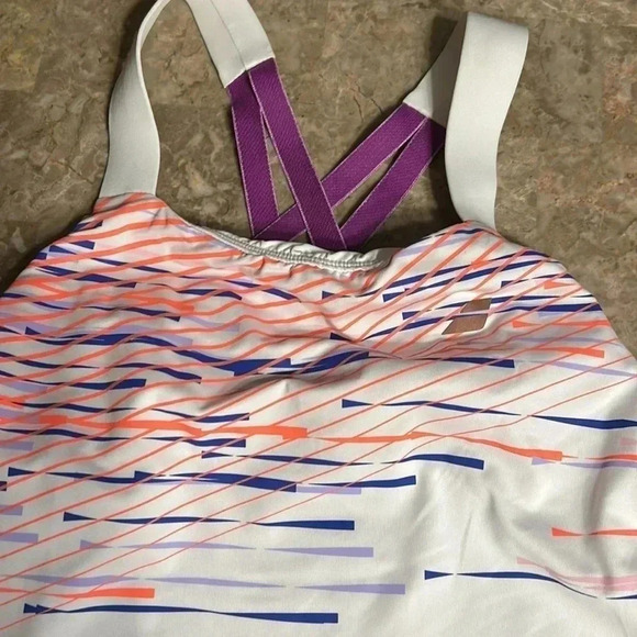 BABOLAT NWT Y2K tennis dress. Halter dress,striped, activewear,sporty,preppy - Picture 8 of 15